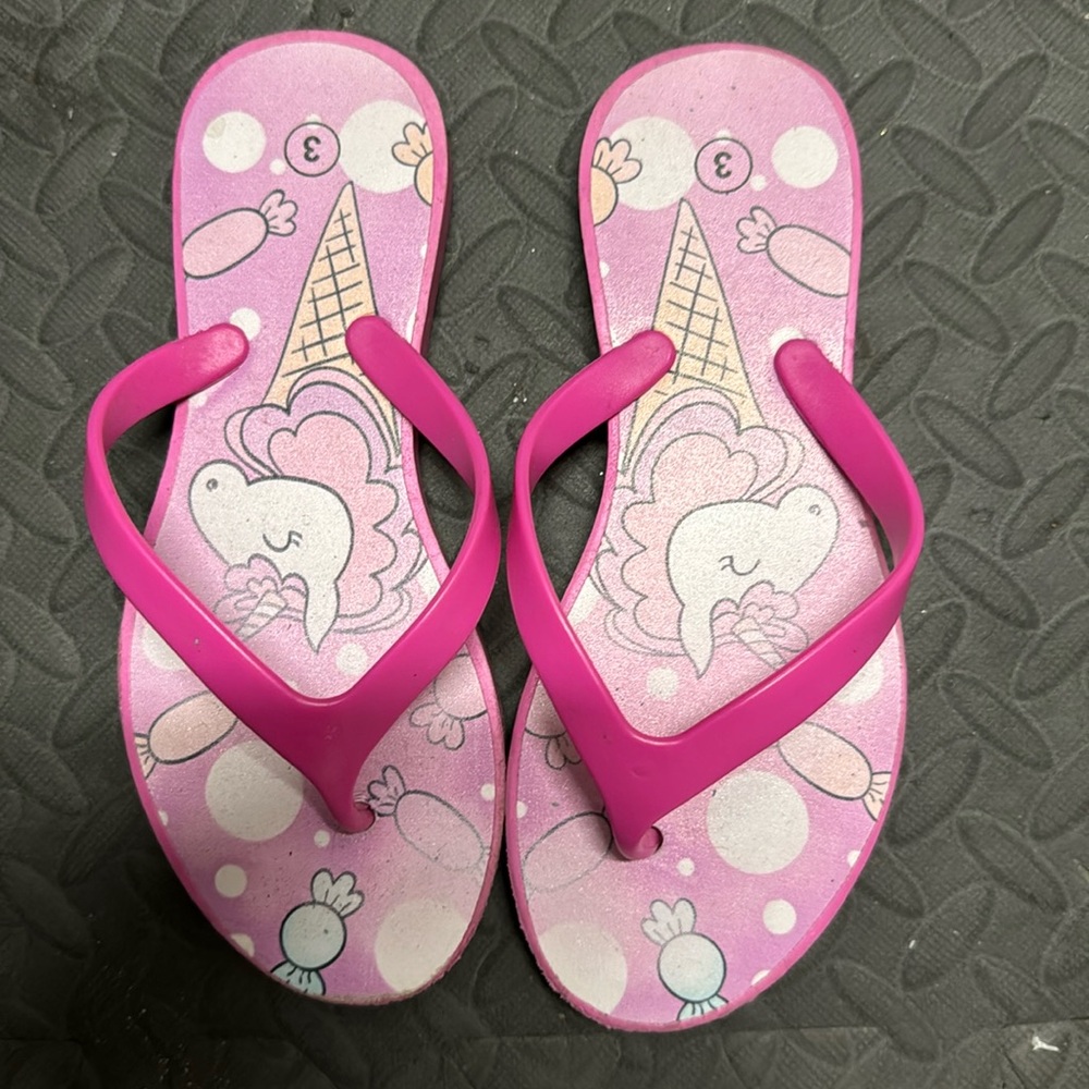 Unicorn Flip Flops